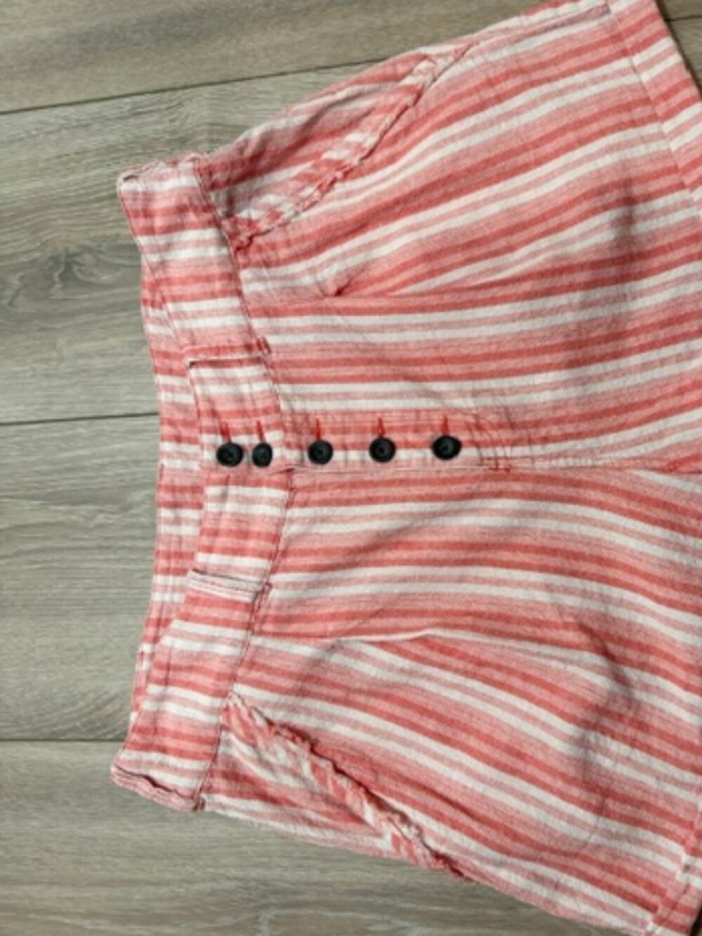 Free People Seersucker Stripes shorts, Size 12